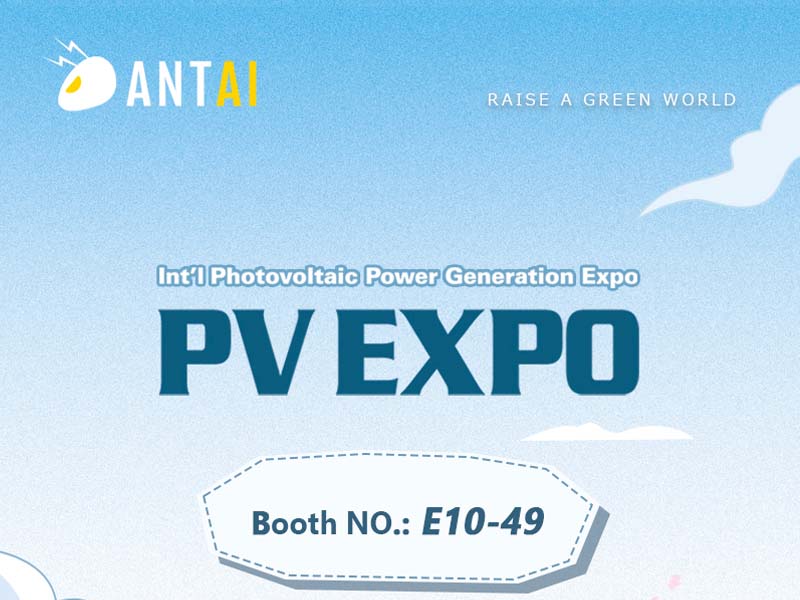 Antaisolar awaits your presence at PV EXPO 2022 in Tokyo 