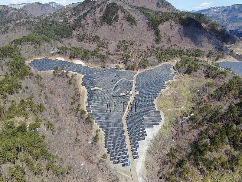 Antaisolar supplied ground-mounted system for a 14MW solar plant in Japan