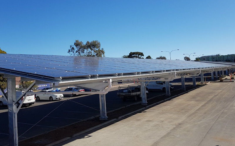 Carport solar power plant，canopy manufacturers