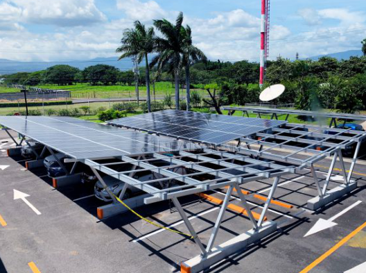 carport solar project
