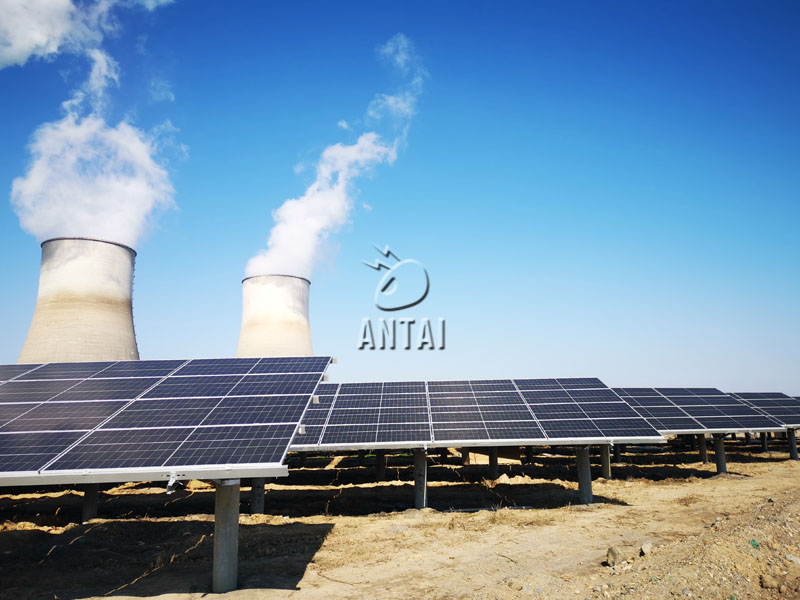 Antaisolar completes supply of 38MW solar racking for thermal power plant ---Test