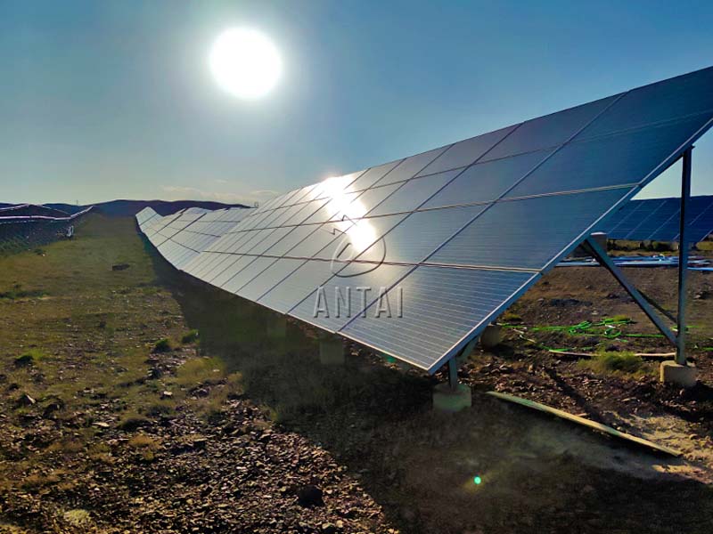 Case study: Steel ground-mounted solar plant in China 