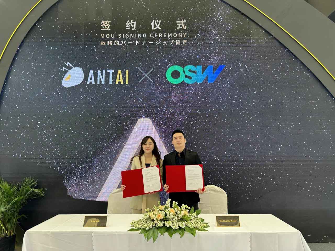 Antaisolar And One Stop Warehouse Have Signed a Strategic Cooperation Agreement for 1GW Global Solar Project, Expanding Partnerships on a Global Scale